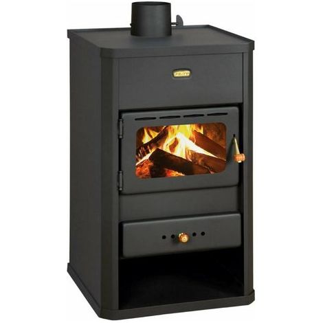 Prity Kaminofen »Holzofen Kamin 10 kW Heizung Kocher Modell PRITY S1« (1/4)
