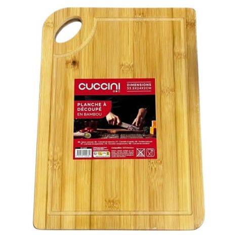 Tabla de cortar de bambú Cuccini