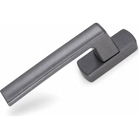 Poignée de Fenêtre Aluminium Gris 160 mm pour Battant (1/5)