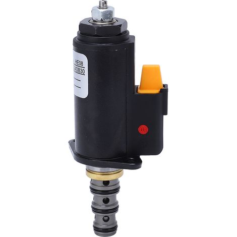 Électrovanne de sécurité professionnelle 121-1491 pour excavatrice E320B 320B 320D, pièce de rechange fiable, vanne de verrouillage hydraulique, remplacement robuste, compatible Caterpillar. (1/5)