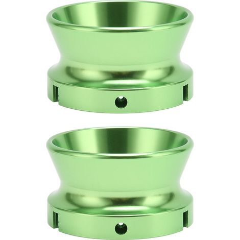 1 Paire d'adaptateurs de moyeu NAB 10 pouces en alliage d'aluminium poli, chargeur universel pour platines Studer ReVox, Akai et Teac (1/5)