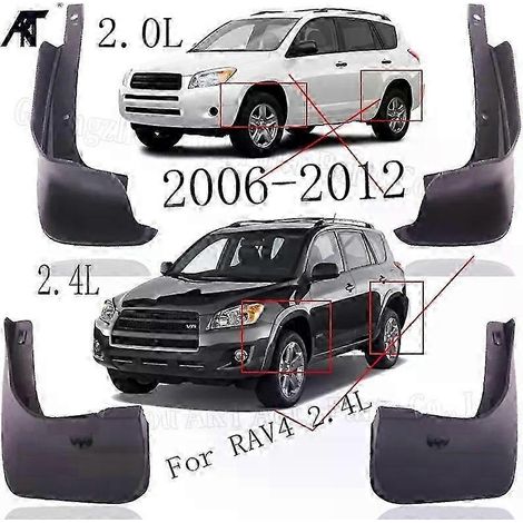 Bavettes garde-boue pour Toyota RAV4 2.4 (2005-2013) - Jeu de bavettes garde-boue, garde-boue, ailes (1/4)