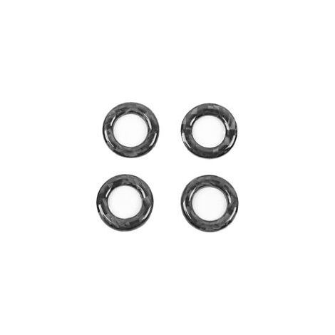 Embellecedor de la tapa del pasador de la cerradura de la puerta del coche – 4 piezas, compatible con Mercedes Clase C W205, GLC, C180/C200/C260/L