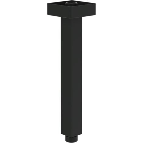Brazo de techo para ducha fija VILLEROY ET BOCH Universal Showers rectángulo Negro Mate