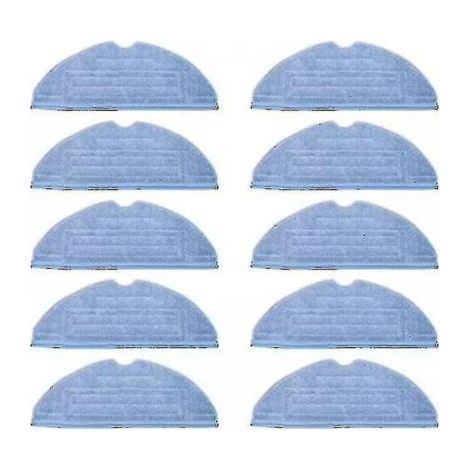 Lot de 10 lingettes microfibres pour serpillière Xiaomi Roborock S7, T7s, T7 Plus (1/5)