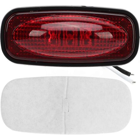 Feu de gabarit latéral 12 V pour garde-boue arrière à roues jumelées, compatible avec les modèles 2500 et 3500 (lumière rouge). (1/5)
