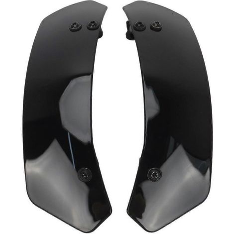 Déflecteurs d'air latéraux allongés / Ailerons de carénage latéraux pour motos Harley Road Glide CVO ST Touringnoirs (1/5)