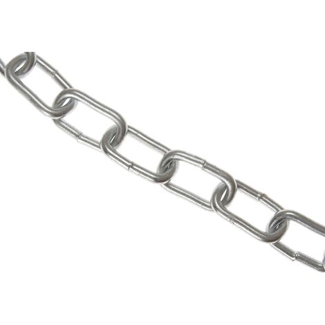 Faithfull Zinc Plated Chain 8mm x 10m Box - Max. Load 450kg