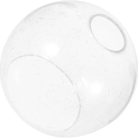 Abat-jour en Verre Rond à Bulles pour Lampe E27 Remplacement Élégant et Simple Installation Facile pour Lampe Suspendue (1/5)