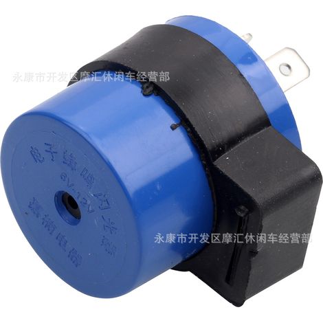 Motorcycle, ATV, and Beach Buggy Accessories GY6 12V Round Buzzer Flasher Turn Signal Controller (1/5)