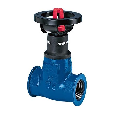 Euro-Wedi Absperrventil 12.076 1/2" PN16 Innengewinde weich dicht. +120GrC