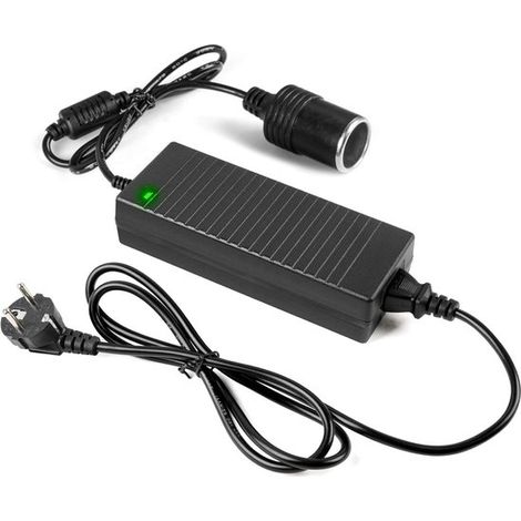 Adattatore/convertitore da CA a CC, 5 ampere, 60 watt, da 220 V a 12 V, trasformatore di potenza, per accendisigari/frigoriferi. (1/5)