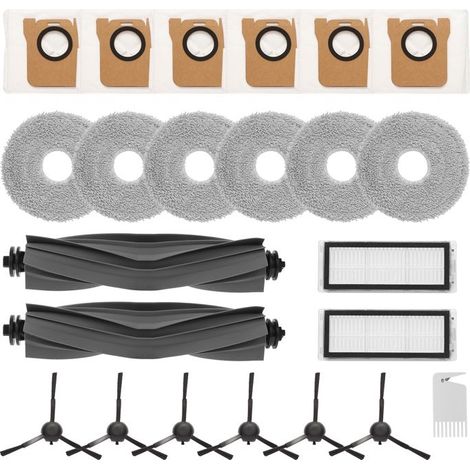 Nuo Desire Kit d'Accessoires pour Dreame L20 Ultra/Dreame X20 Ultra Robot Aspirateur Pièces de rechange 23 Packs (1/5)