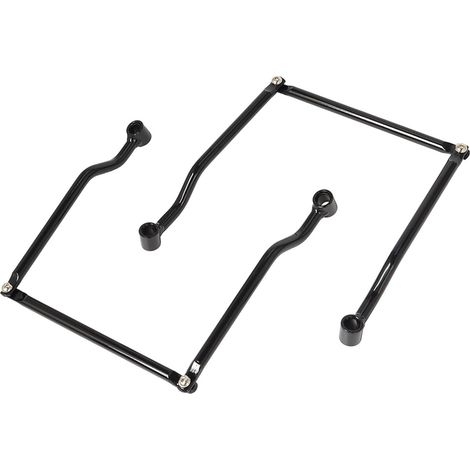 Support de sacoche latérale de moto, installation facile, porte-bagages latéral, accessoires de moto (1/4)