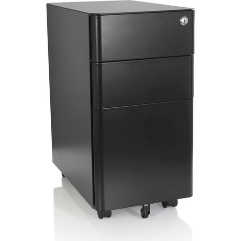 Rollcontainer COLOR I Metall schwarz hjh OFFICE (1/5)