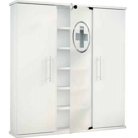 Armoire médicale Armoire médicinale Santila 92x88x18 - VCM (1/3)