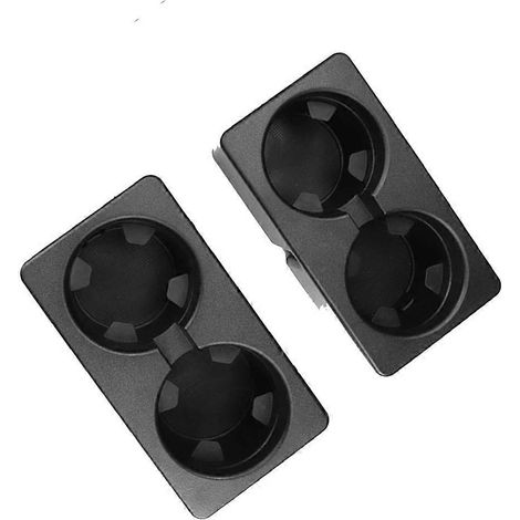 Lot de 2 porte-gobelets doubles pour console centrale de voiture (réf. 22860866) pour Chevrolet Suburban, Tahoe, GMC Sierra et Yukon (2007-2014). (1/5)
