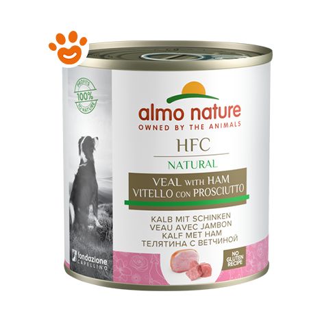 Almo Nature Dog HFC Nature Manzo e Patate e Piselli - Lattina 290 Gr -