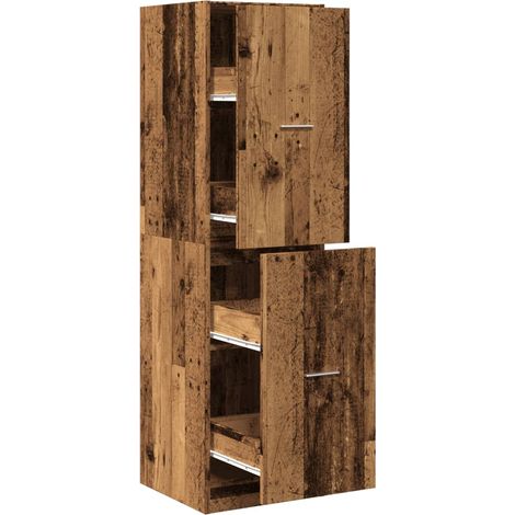 Maison Exclusive - Armadietto da Farmacia Legno Vecchio 40x41x144,5 cm Truciolato