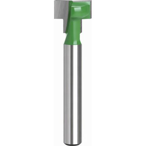 Fraise à trou de serrure queue 1/4 pouce (6,3 mm), mèche à rainure pour défonceuse, coupe 12,7 mm, usinage du bois et des cadres (1/5)