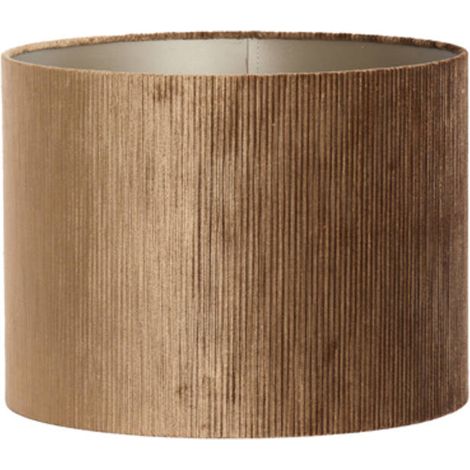 Light & Living - paralume - Flair - marrone - tessile - Ø 30cm - (1/3)