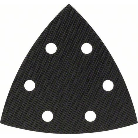 Plateau de ponçage triangulaire 93mm – Assortiment grains 80/120/180 – Pour ponceuses Delta Bosch – Ponçage bois dur