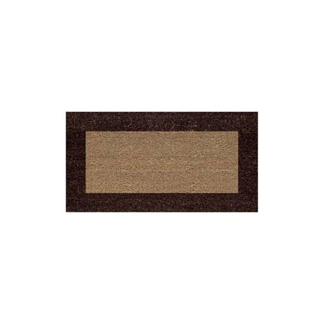 ZERBINO ECOCO MARRONE SPESSORE MM.18  cm.40x80, spessore mm.18