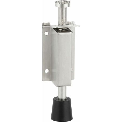 Tope de puerta, 140 mm, acero inoxidable (1/5)