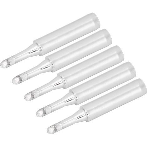 Lot de 5 pointes de fer à souder 900MT en forme de fer à cheval, sans plomb, pour accessoires de soudage durables.
