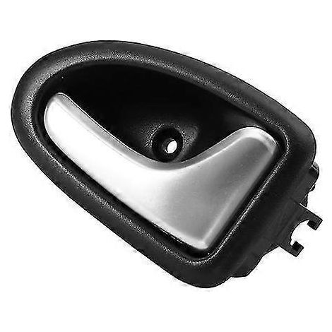 Lot de 2 poignées de porte intérieures chromées pour Renault Clio 2000-2009 (2/3-4/5) - Poignées de porte intérieures gauche (1/5)