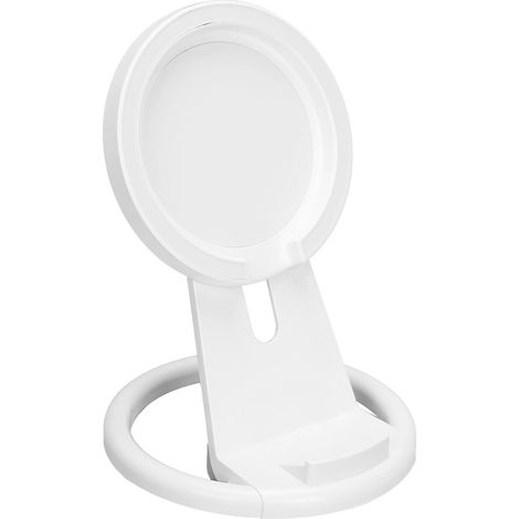 Support téléphone portable ajustable léger pour chargeur sans fil, support de bureau réglable universel. (1/5)