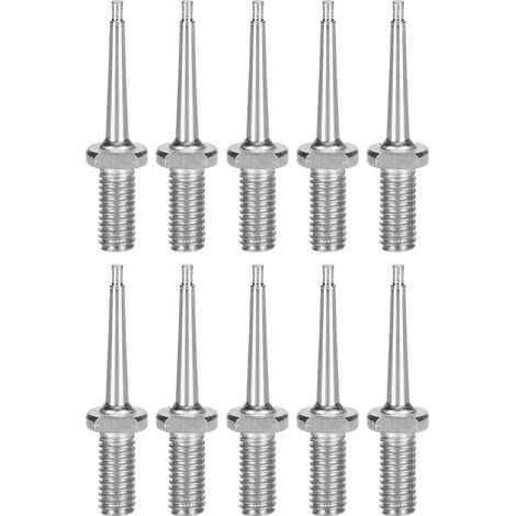 Goupille D'étiquette d'oreille De 10 Pièces, Accessoire De Pince D'étiquette d'oreille De Bétail d'acier Inoxydable pour Le Mouton De Porc De Bétail (1/5)