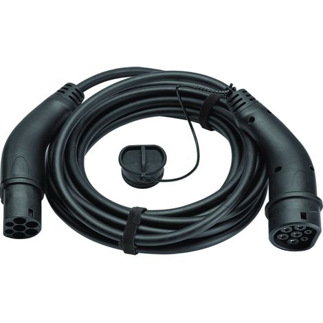 Witty accessoire Câble de recharge Mode 3 T2/T2 32A 3P 7,5m - HAGER XEVA734
