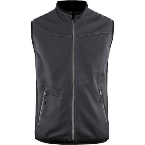 Gilet de travail softshell sans manches stretch 3850 Gris/Noir 4XL (1/2)