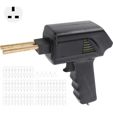 Tragbares Kunststoffschweißgerät, manuelles Schweißgerät, Kunststoffschweißset für die Reparatur von Autostoßstangen, EU-Stecker 220 V 70 W (1/5)
