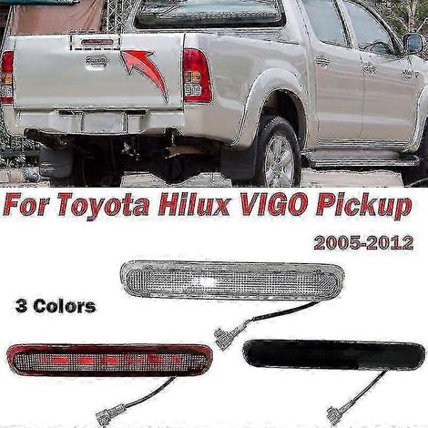 Para Toyota Hilux Vigo 2005-2012, tercera luz de freno de posición alta, soporte de luz de freno para camioneta, lámpara de advertencia de parada - edición hao 0621
