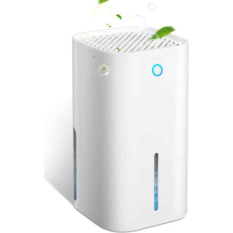 1 déshumidificateur, capacité 850 ml, silencieux 36 dB, avec arrêt automatique et filtre air, pour chambre, salle de bain, cuisine, garage (1/5)