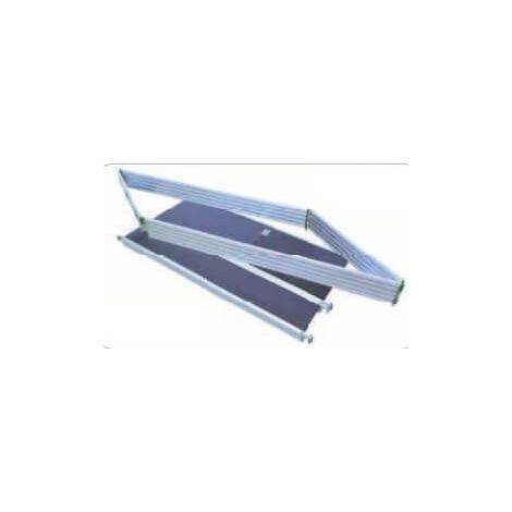FASCIA FERMAPIEDI PIEGHEVOLE ALLUMUNIO