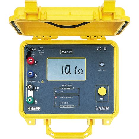Testeur de terre CA 6462 Chauvin Arnoux, LCD ( Prix pour 1 )