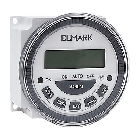 Minuterie journalière programmable TE20, 230VAC, 1NO/NC, 30A