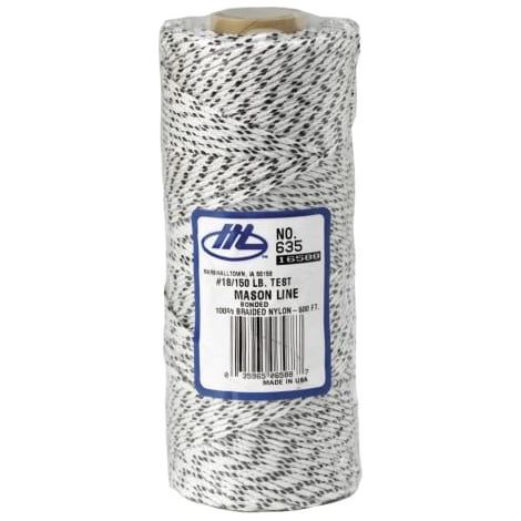 M635 Bonded Nylon Mason's Line 152m (500ft) Flecked White M/TM635