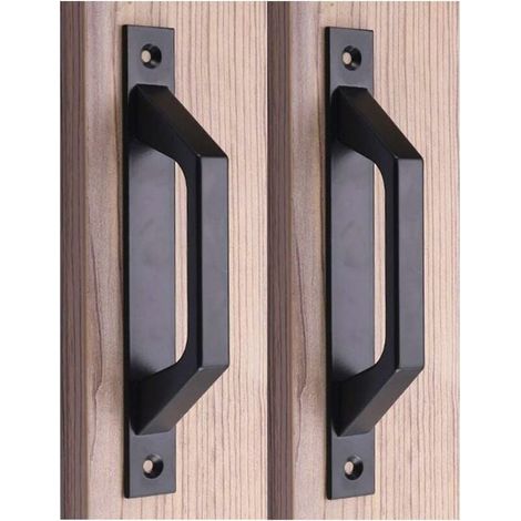 Poignée De Porte Coulissante Poignée De Porte En Bois 19.6Cm (1/5)