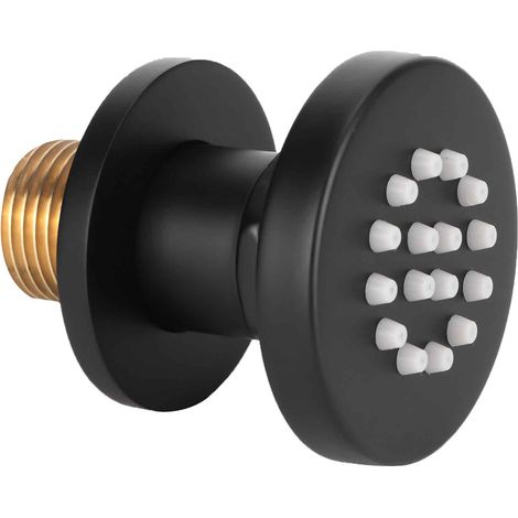 Verstellbarer, drehbarer G1/2-Wandduschkopf mit verstellbarer Massagedüse für das Badezimmer (1/5)
