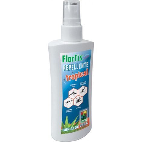 Lotion tropicale répulsive Flortis 100 ml