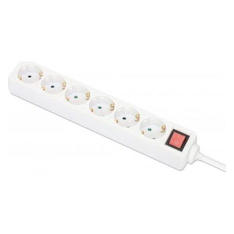 Manhattan 168335 Multipresa con interruttore Bianco Schuko 1 pz. (1/4)