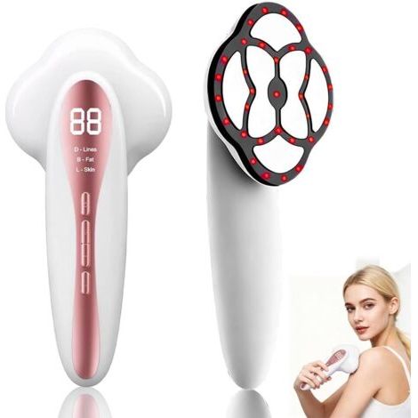 Appareil de massage anti-cellulite électrique anti-cellulite - 3 modes de travail et chauffage - Pour la taille, le ventre, les fesses, les bras, les jambes (1/5)