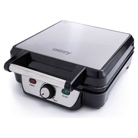 Camry CR 3025 Waffeleisen Silber 1500 W 4 Waffeln