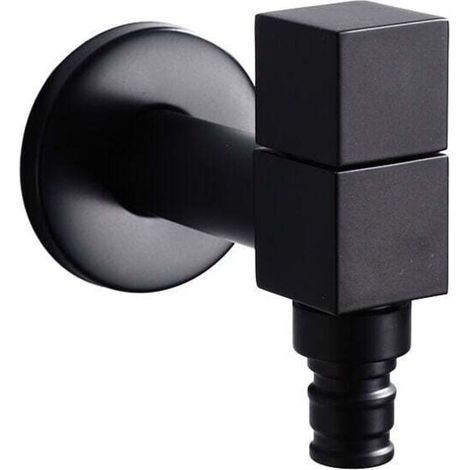 Rubinetto quadrato FOREHILL, rubinetto per lavabo da balcone con filettatura G1/2, rubinetto singolo