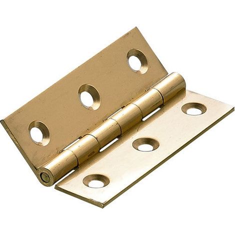 2er-Set Messingscharniere für Hettich-Möbel, L.64 x B.40 mm HETTICH