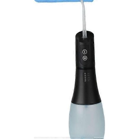 Brosse à dents avec bain de bouche, nettoyeur dentaire à jet d'eau, réservoir d'eau de 400 ml, 5 modes de nettoyage buccal (1/5)